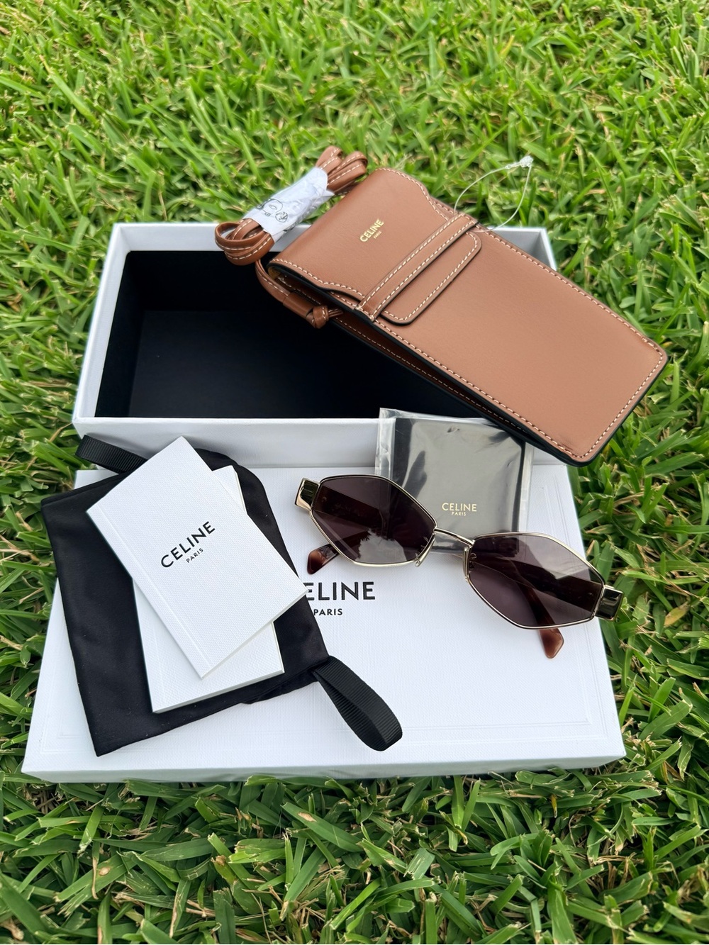 Celine TRIOMPHE Geometric Sunglasses